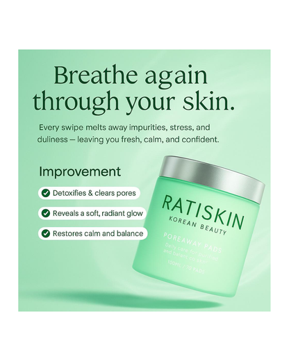 RATISKIN POREAWAY PADS
